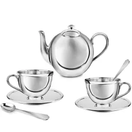 Сервиз чайный серебряный "Classic" на 2 персоны